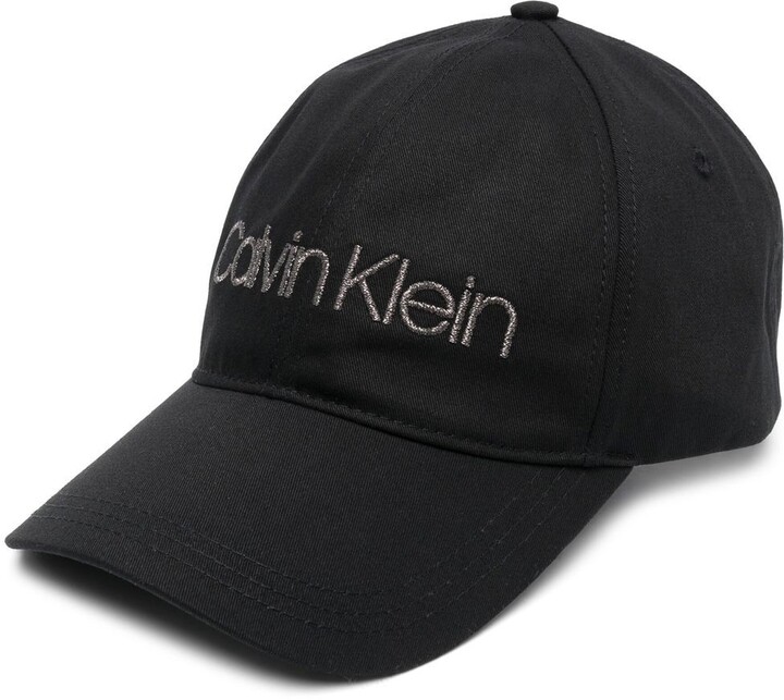 Calvin Klein Embroidered Logo Cap - ShopStyle Hats