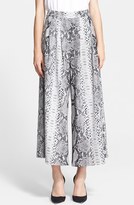 Thumbnail for your product : Tracy Reese Print Ponte Knit Gaucho Pants