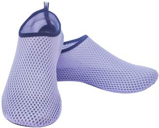 Panegy Men's Women's Footwear Aqua socks Front Mesh Rubber Water Shoes L(Toddler/Youth/Little Kid)