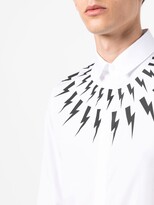 Thumbnail for your product : Neil Barrett Thunderbolt print shirt