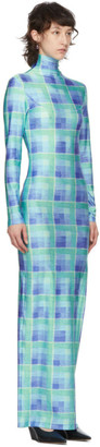 Supriya Lele Blue and Green Polo Dress