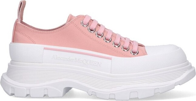 Alexander McQueen Chunky Sole Lace-Up Sneakers