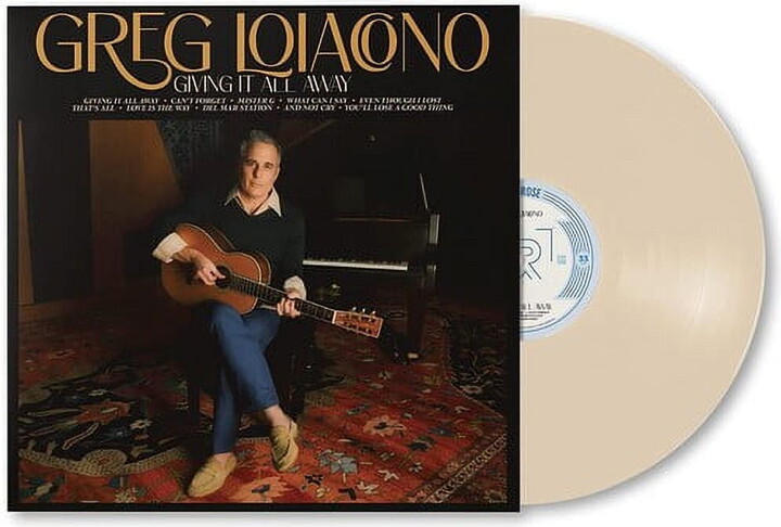 Blue Rose Music Greg Loiacono - Giving It All Away - White - Music & Performance - Vinyl