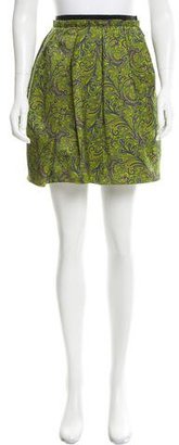 Marc Jacobs Wool & Silk-Blend Mini Skirt