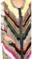 Thumbnail for your product : Elizabeth and James Tarra Multi Fur Coat