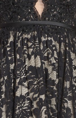 Mac Duggal Women's Lace Fit & Flare Dress