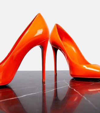 Christian Louboutin Kate 100 patent leather pumps