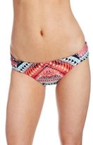 Thumbnail for your product : Becca SWIM Mayan Shirred Swim Bottoms