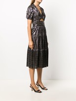 Thumbnail for your product : BA&SH Posy geometric-print dress