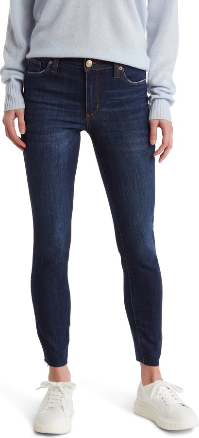 STS Blue Ellie High Waist Raw Hem Skinny Jeans