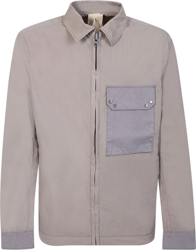 Ten C Zip Front Shirt Jacket