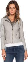 Thumbnail for your product : Doma Hooded Moto Jacket