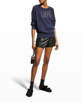 Thumbnail for your product : Zadig & Voltaire Upper Western Love Strass Sweatshirt