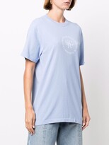Thumbnail for your product : Sporty & Rich logo-print cotton T-shirt