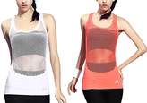 Thumbnail for your product : Innersy Women's Yoga Shirts Sleeveless Quick Drying Mesh Racerback Tank Top (Sunny Girl Series)