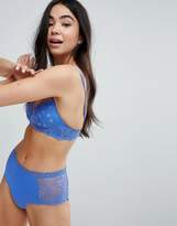 Thumbnail for your product : Monki Lace Moulded Triangle Bra