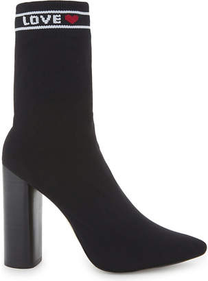 Aldo Ladies Black Classic Lovelyy Sock Boots
