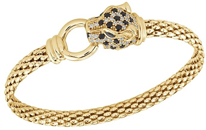 Gold Panther Bracelet | Shop The Largest Collection | ShopStyle