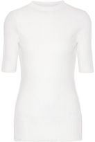 Thumbnail for your product : 3.1 Phillip Lim Cutout Ribbed Wool-Blend Top