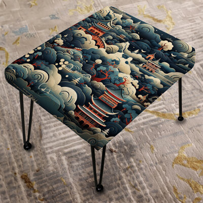 Design Art Japan Cultural Symbolism - Japanese Rectangle Ottoman