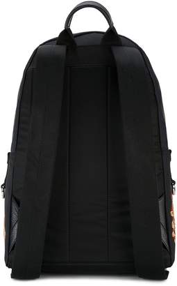 Dolce & Gabbana Vulcano insignia print backpack