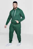 Thumbnail for your product : boohoo Big And Tall Skinny Fit Hooded Tracksuit