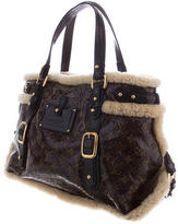 Thumbnail for your product : Louis Vuitton Shearling Thunder Bag