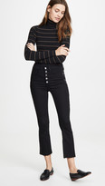 Thumbnail for your product : Veronica Beard Jeans Carolyn High Rise Baby Boot Jeans