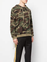 Thumbnail for your product : Faith Connexion camouflage print zipped hoodie
