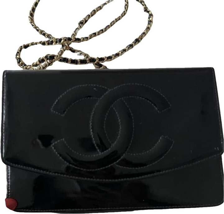 Chanel Quilted Black Leather Shoulder Bag