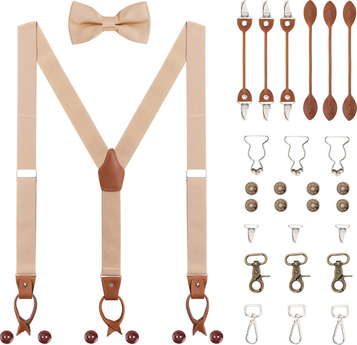 mens bow tie and braces