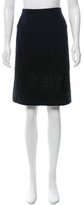 Thumbnail for your product : Andrew Gn Embroidered Wool Skirt