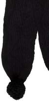 Thumbnail for your product : Stella McCartney Wool Knit Pom-Pom Scarf Black Wool Knit Pom-Pom Scarf
