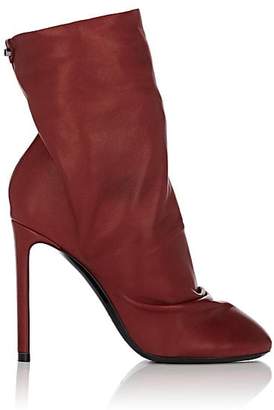 Nicholas Kirkwood Women's D'Arcy Leather Knee Boots - Burgundy