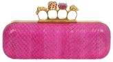Thumbnail for your product : Alexander McQueen Whipsnake Knucklebox Clutch