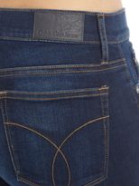 Thumbnail for your product : Calvin Klein Mid rise straight leg jeans in wonder dark