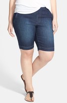 Thumbnail for your product : Jag Jeans 'Louie' Stretch Denim Bermuda Shorts (Plus Size)