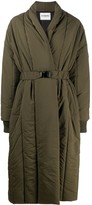 Thumbnail for your product : Iceberg Belted Padded Coat