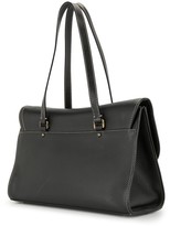 Thumbnail for your product : Christian Dior pre-owned Saddle flap tote bag