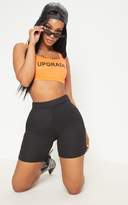 Thumbnail for your product : PrettyLittleThing Shape Stone Upgrade Slogan Crop Top