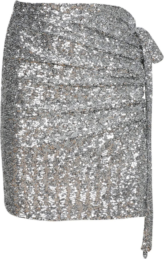 Rabanne Jupe sequinned miniskirt