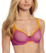 Thumbnail for your product : Betsey Johnson Women's Stretch Mesh Underwire Demi Bra