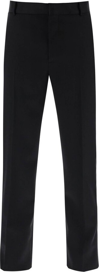 Alexander McQueen Mid-Rise Tailored Tapered Trousers Alexander