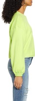 Thumbnail for your product : Lulus Bright Eyes Balloon Sleeve Crop Sweater