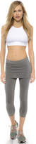 Thumbnail for your product : So Low SOLOW Fold Over Cropped Leggings