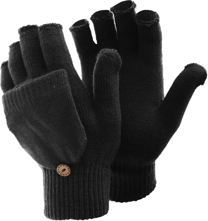Women Girl Candy Color Knitted Arm Fingerless Warm Winter Soft Warm Mitten Gloves Loneflash Gloves