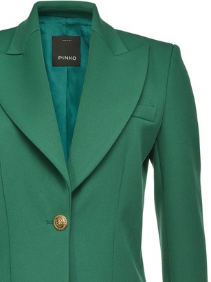 Pinko Front Buttoned Fitted Blazer