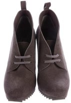 Thumbnail for your product : Pedro Garcia Suede Lace-Up Booties