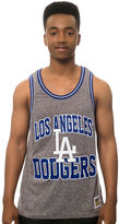 Thumbnail for your product : Mitchell & Ness The Los Angeles Dodgers Strike Three Tank