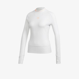 adidas originals a2k high neck trefoil long sleeve in black